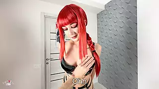 Denji Rough Fuck Makima and Cum Inside Pussy Cosplay Chainsaw Man ...