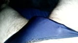 Getting hard in and with my black panties snapshot 4