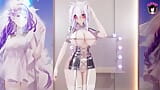 ゴージャスボディのキュートな女の子ダンス+騎乗位セックス（3d変態） snapshot 1