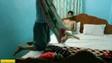 Indian young boy fucking hard room service hotel girl at Mumbai! Indian hotel sex snapshot 2