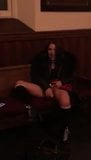 Goth slut fucks herself in a church with dildo snapshot 5