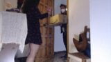 Blowjob to Amazon Delivery Guy – Surprise Mouth Fuck snapshot 2