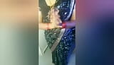 Amma's Black Saree Hip and Navel Seduction snapshot 6