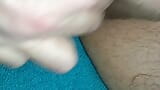 Jerking my hard and wet clitdick snapshot 3