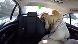 Appreciative Blonde Lets Hot Driver Blow Loads On Her Belly snapshot 12