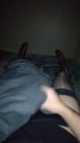 Horny Femboy plays with dick before bedtime snapshot 3