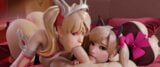 D.va et Mercy sucent une grosse bite snapshot 16