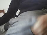 CUMMING through my tracksuit. PRECUM load snapshot 4