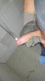 Man at work...nice cumshot outdoor snapshot 10