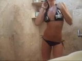 Blonde dancing in shower snapshot 5