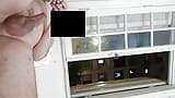 Risky masturbation flashing at open window front neighborhood 2 snapshot 3