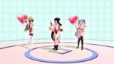 MMD 3D Ariane Cevaille Sister Breast Expansion Dance snapshot 10