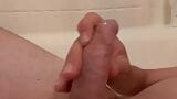 Watersports piss wank in bath tub snapshot 5