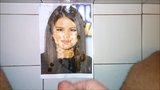 Selena Gomez facial cum tribute snapshot 7