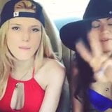 Bella thorne with friend hot snapshot 1