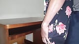 Mengangkat gaunnya dan meniduri vaginanya yang terangsang snapshot 1
