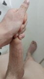 Youngcock Sunny Piss under the Shower snapshot 9