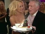 Pammy Anderson giving HH a treat snapshot 3