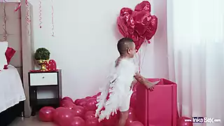 Jorgito El Guayaco Debuts in Porn as Cupid and Fucks with Busty ...