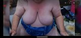 Mamie, seins flasques, gros tétons, chatte poilue snapshot 8