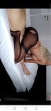 Blonde make-up pantyhose job snapshot 3