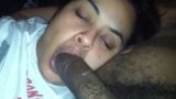 Indian girl sucking hot black dick snapshot 1