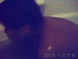 miss tiffiney washing her backside...... snapshot 16