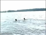 Hot naked bathers banging on the shore of the lake snapshot 2