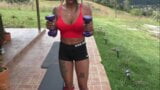 Tiempo de entrenamiento (parte 1) - riannareyes - latina - nena - fitness snapshot 2