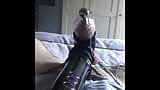 Hands free orgasm with wand and estim. Cumming through urethral sound. snapshot 7