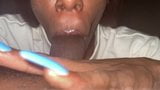 Glossing his dick up snapshot 1