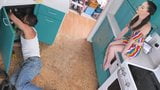 exxxtrasmall - tiny  blows aggressive plumber snapshot 4