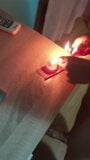 Lightening the candles for erotic atmosphere snapshot 1