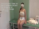 Fully casted mummified girl snapshot 1