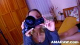 Die blonde Sylvie Castro Bett gefickt und bekommt eine schlampige Gesichtsbesamung snapshot 2