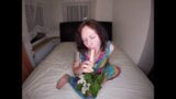 Hot Wife Found a Dildo in a Flower Bouquet snapshot 4