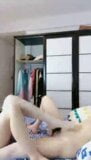 two Chinese girls do a webcam show snapshot 8