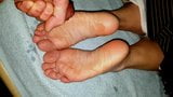 Disinfect girlfriends feet with sperm - cum on soles snapshot 6