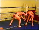 Hard body wrestlers fight then have a sensual shower snapshot 20