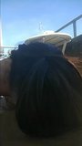 Amateur Blowjob Outdoor Balcony Girlfriend snapshot 1