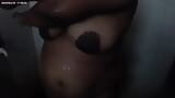 Tamil aunty bathing video. big boobs dancing while she soaping her body snapshot 10