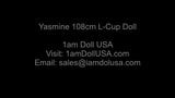 Chơi với búp bê tình yêu l-cup 108cm yasmine (búp bê tình dục, búp bê 1h sáng) snapshot 1