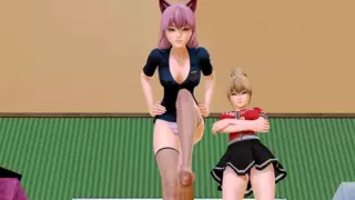 Một đêm với hai con mèo: 3d hentai | xHamster