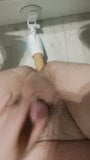 Wanking with a shock vibrator in the ass snapshot 1