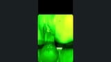 Une black à gros cul se fait baiser sous une lumière bleue - vidéo de sexe maison snapshot 11