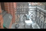 Oudere mannen masturberen op het balkon snapshot 1