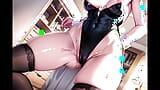 Hot Anime Playboy Bunny Girl (with pussy masturbation ASMR sound!) Uncensored Hentai snapshot 9