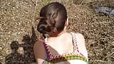 Amateur teen outdoor blowjob snapshot 7