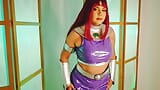 Starfire cosplay hentai snapshot 1