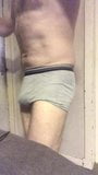 Old man tricked into a striptease snapshot 9